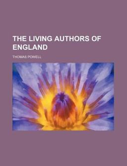 The Living Authors of England