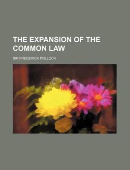The Expansion of the Common Law