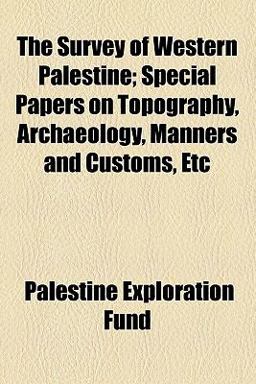 The Survey of Western Palestine