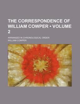 The Correspondence of William Cowper