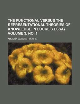 The Functional Versus the Representational Theories of Knowledge in Locke's Essay