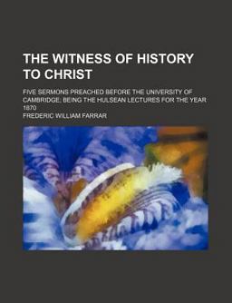 The Witness of History to Christ