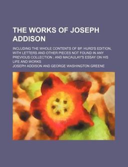 The Works of Joseph Addison