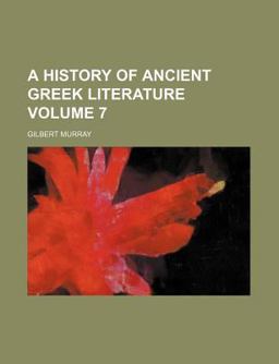 A History of Ancient Greek Literature