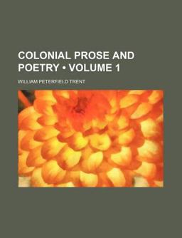 Colonial Prose and Poetry