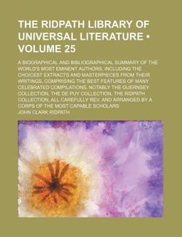 The Ridpath Library of Universal Literature