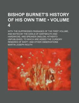 Bishop Burnet's History of His Own Time