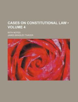Cases on Constitutional Law