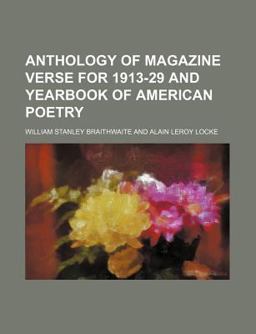 Anthology of Magazine Verse for 1913-29 and Yearbook of American Poetry