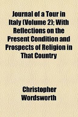 Journal of a Tour in Italy