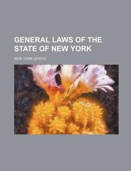 General Laws of the State of New York
