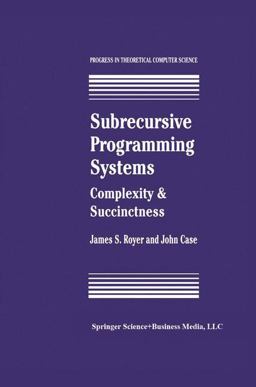 Subrecursive Programming Systems