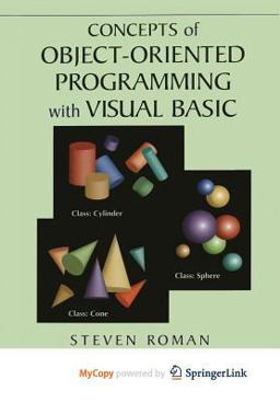 Concepts of Object-Oriented Programming with Visual Basic