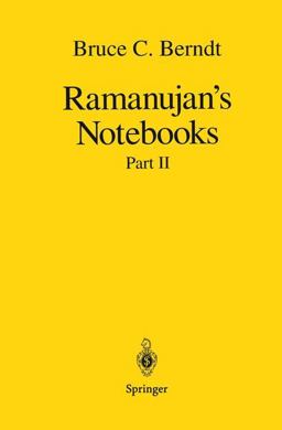 Ramanujan's Notebooks Ramanujan's Notebooks