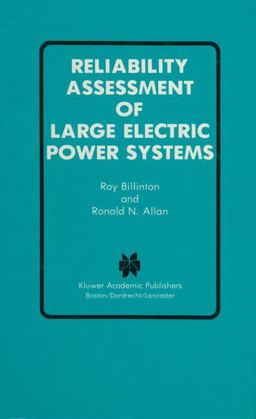 Reliability Assessment of Large Electric Power Systems