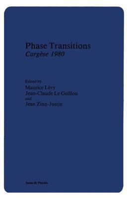 Phase Transitions Cargèse 1980