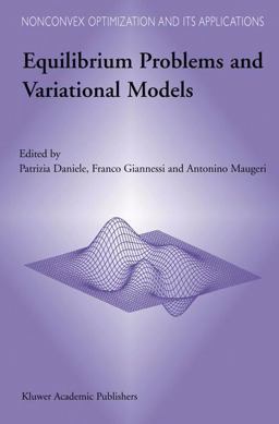 Equilibrium Problems and Variational Models