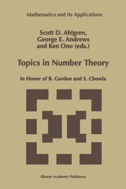 Topics in Number Theory Topics in Number Theory