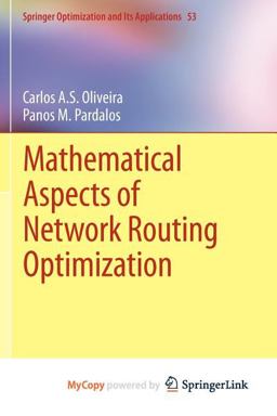 Mathematical Aspects of Network Routing Optimization