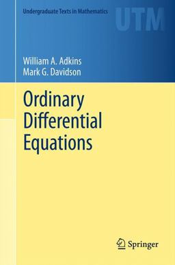 Ordinary Differential Equations  9781461436171 Front Cover