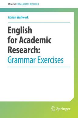 English for Academic Research English for Academic Research