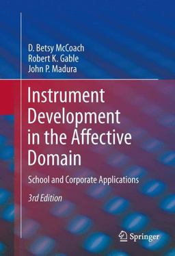 Instrument Development in the Affective Domain Instrument Development in the Affective Domain