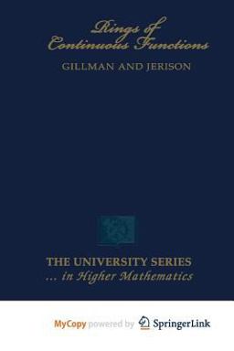 Rings of Continuous Functions
