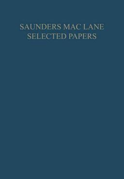 Saunders Mac Lane Selected Papers