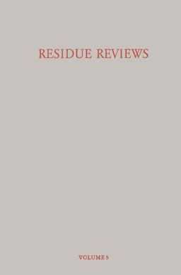 Instrumentation for the Detection and Determination of Pesticides and Their Residues in Foods