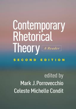 Contemporary Rhetorical Theory A Reader 2nd 9781462526581 Front Cover