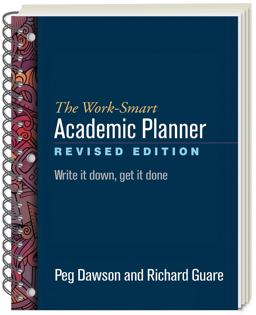 Work-Smart Academic Planner Write It down, Get It Done  9781462530205 Front Cover