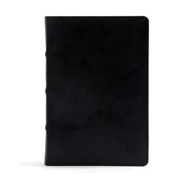 CSB Pastor's Bible, Black LeatherTouch