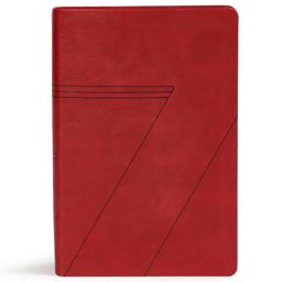 CSB Seven Arrows Bible, Crimson LeatherTouch