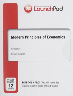 LaunchPad for Cowen's Modern Principles of Economics (12 Month Access)