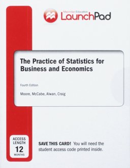 LaunchPad for Moore's the Practice of Statistics for Business and Economics (2-Term Access)