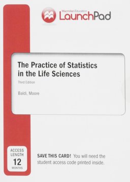LaunchPad for Moore's the Practice of Statistics in the Life Sciences (Twelve Month Access)