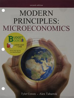 Modern Principles of Microeconomics (Loose Leaf) and Economics Sapling Access Card (6 Month)