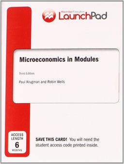 LaunchPad for Krugman's Microeconomics in Modules (Six Month Access)