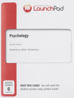 LaunchPad for Hockenbury's Psychology (Six Month Access)