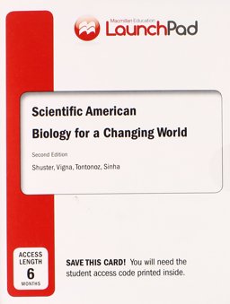 LaunchPad for Shuster's Scientific American Biology for a Changing World (6 Month Access)