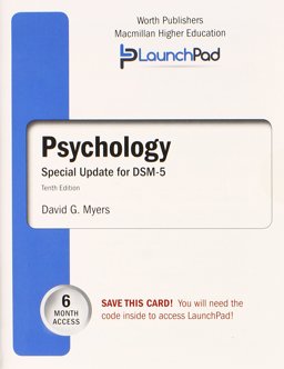 LaunchPad for Myers' Psychology with DSM-5 Update (Six Month Access)