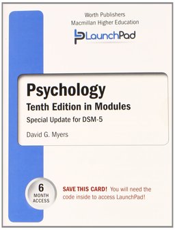 LaunchPad for Myers' Psychology in Modules (Six Month Access)