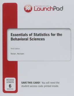 LaunchPad for Nolan's Essentials of Statistics for the Behavioral Sciences (1-Term Access)