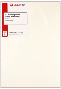 LaunchPad for Berger's Developing Person Through the Life Span (Six Month Access)