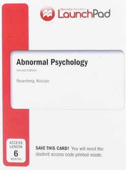 LaunchPad for Rosenberg's Abnormal Psychology (1-Term Access)