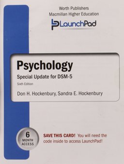 LaunchPad for Hockenbury's Psychology with DSM5 Update (Six Month Access)