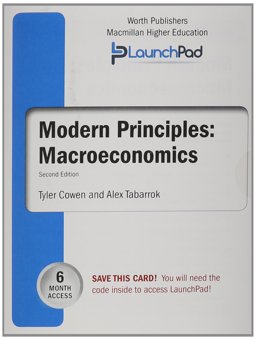 LaunchPad for Cowen's Modern Principles of Macroeconomics (6 Month Access)