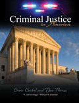Criminal Justice in America Crime Control and Due Process  9781465201829 Front Cover
