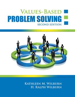 Values-Based Problem Solving 2nd 9781465203229 Front Cover