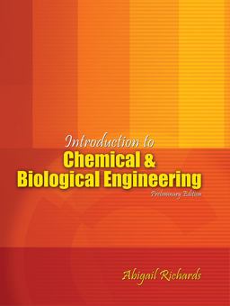 Introduction to Chemical and Biological Engineering  9781465209139 Front Cover